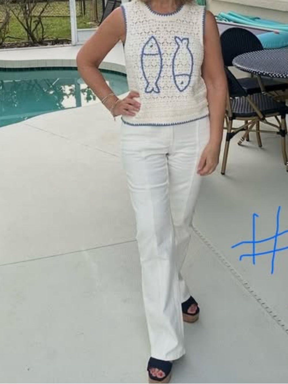 CAbi Lark Jean-White - Picture 9 of 16